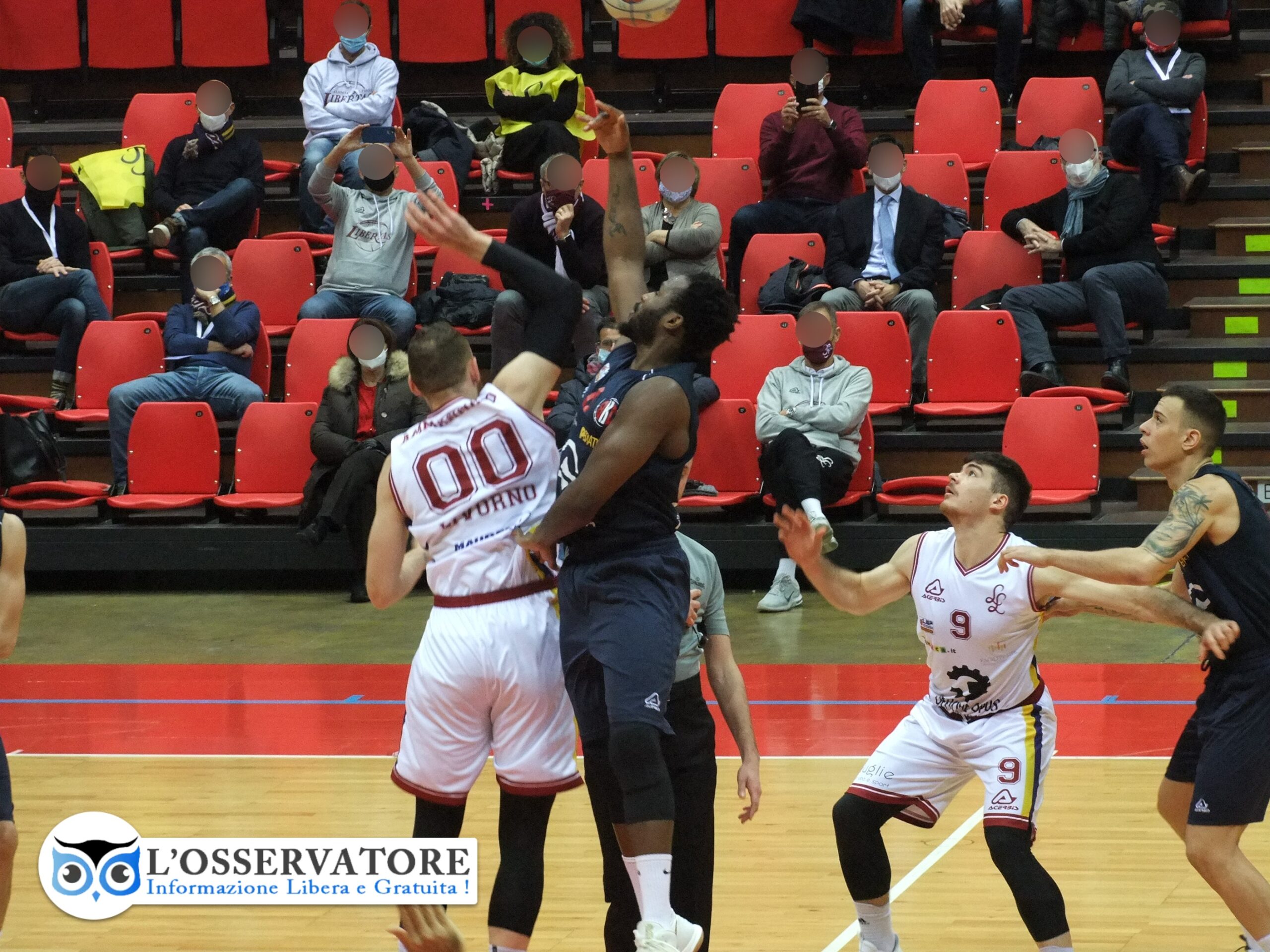 LIBERTAS LIVORNO 1947 vs BASKET CECINA