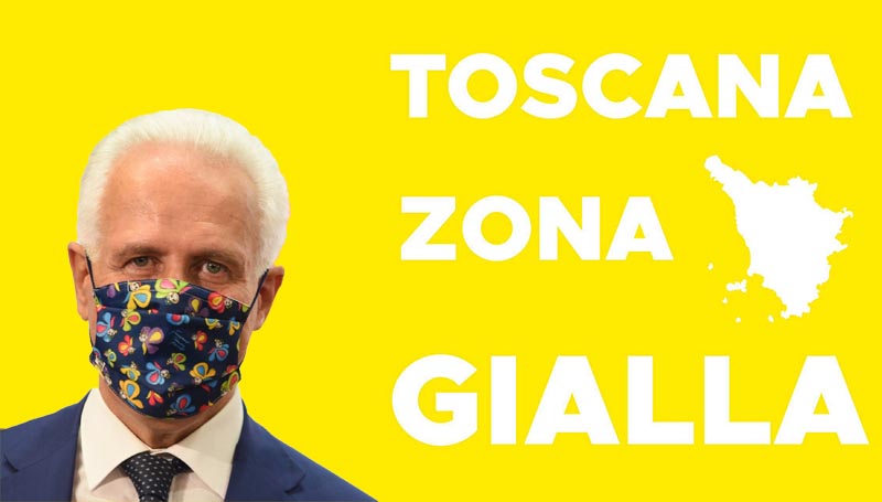 Eugenio Giani, Toscana Zona Gialla