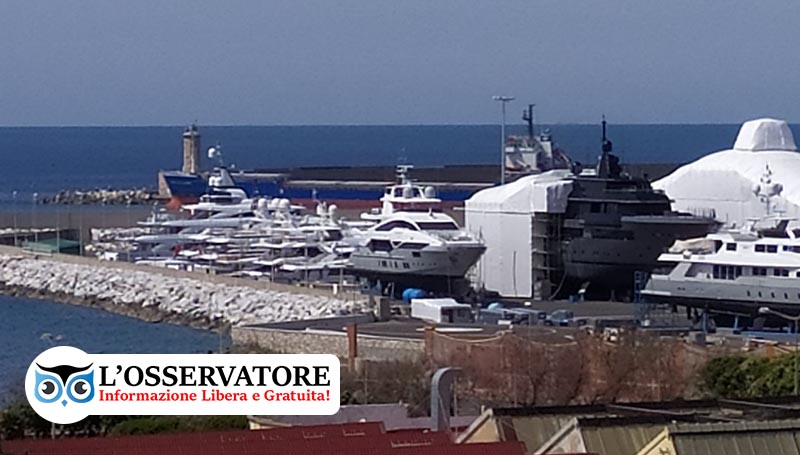 Foto di repertorio, Cantiere Benetti Foto di Giovanni Odifredi