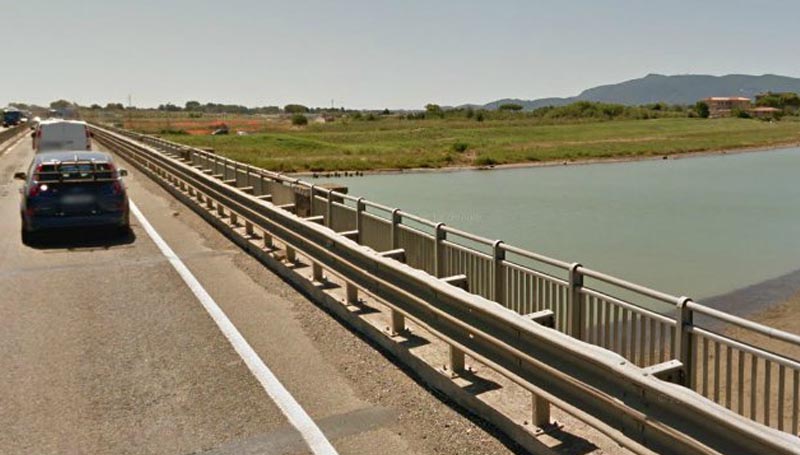 La Statale Aurelia su Albegna - Fonte Regione Toscana Notizie