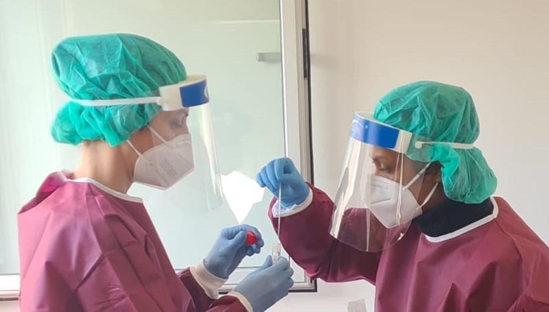 Tampone - fonte pagine facebook Eugenio Giani