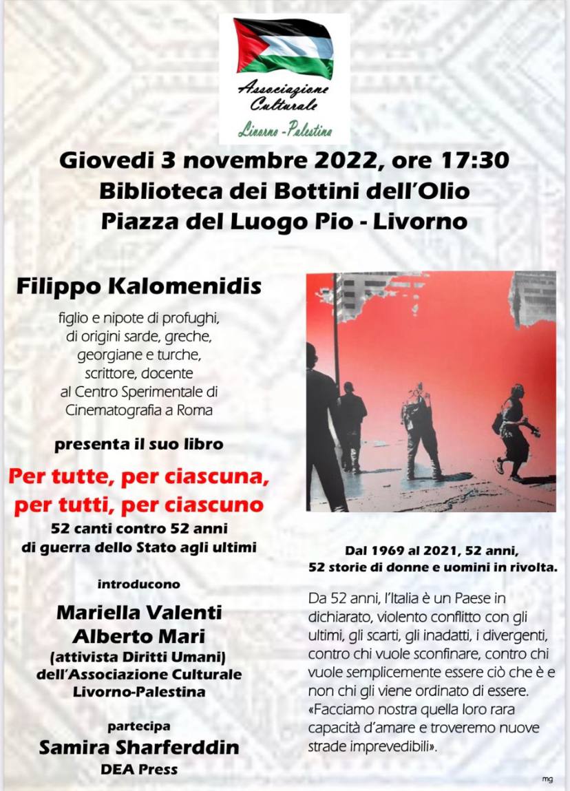 Fonte immagine: Associazione Culturale Livorno - Palestina