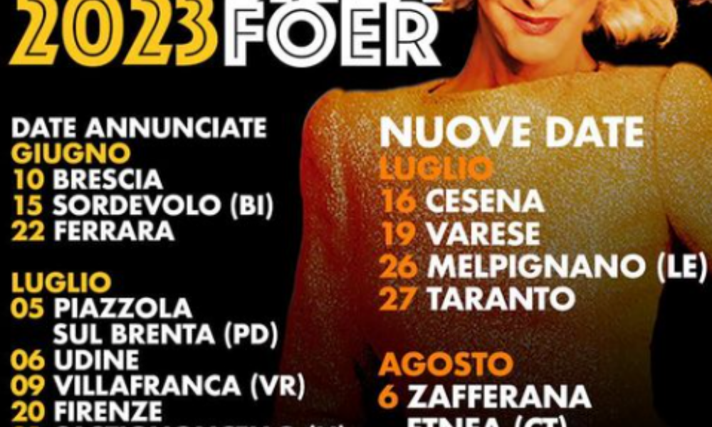 Foto tratta dalla pagina Social di Drusilla Foer