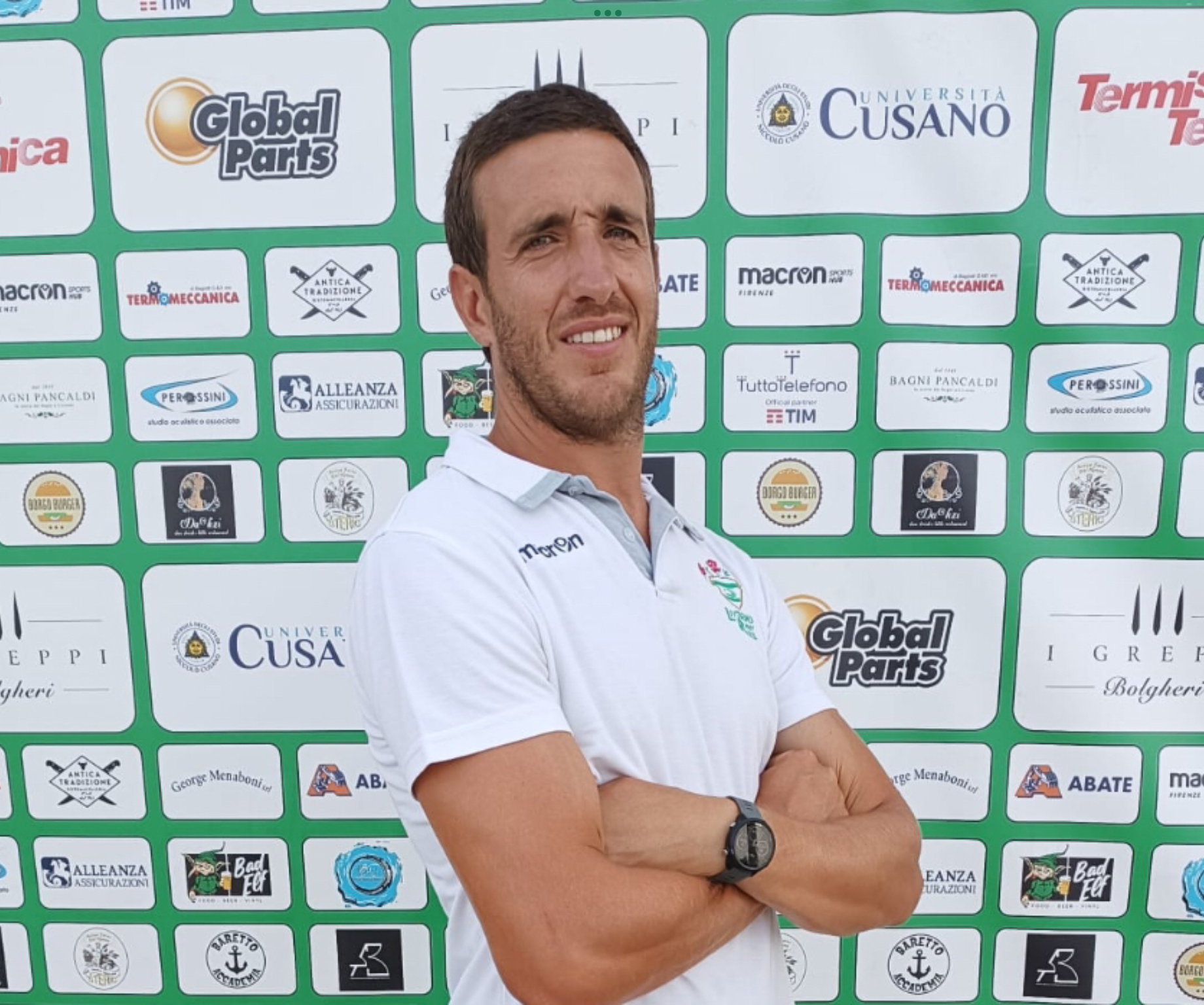 Fonte: Unicusano Livorno Rugby - il tecnico Riccardo Squarcini