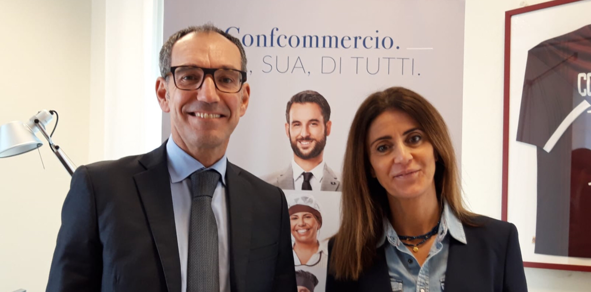 Federico Pieragnoli e Francesca Marcucci