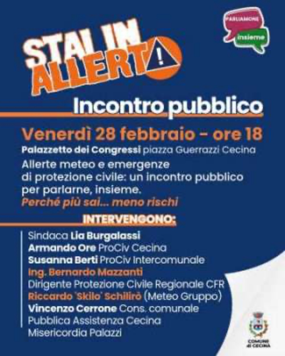 Fonte immagine: Comune di Cecina