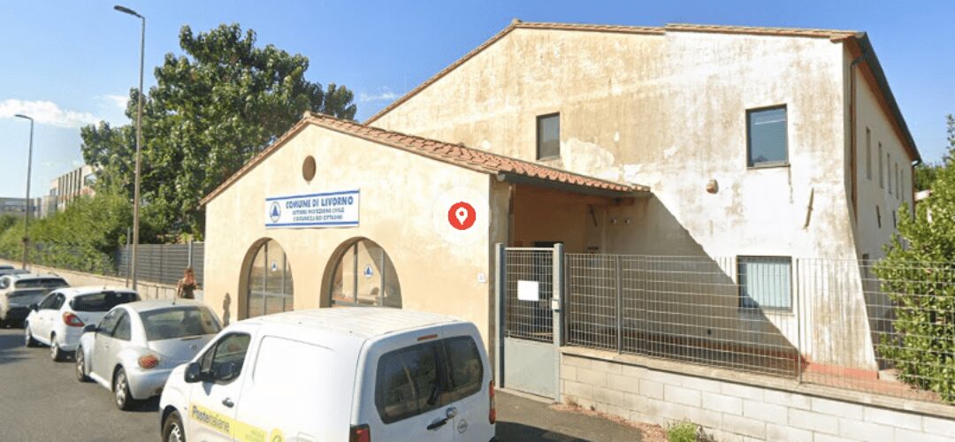 Centro operativo comune di Livorno Protezione civile (immagine tratta da Google Maps)