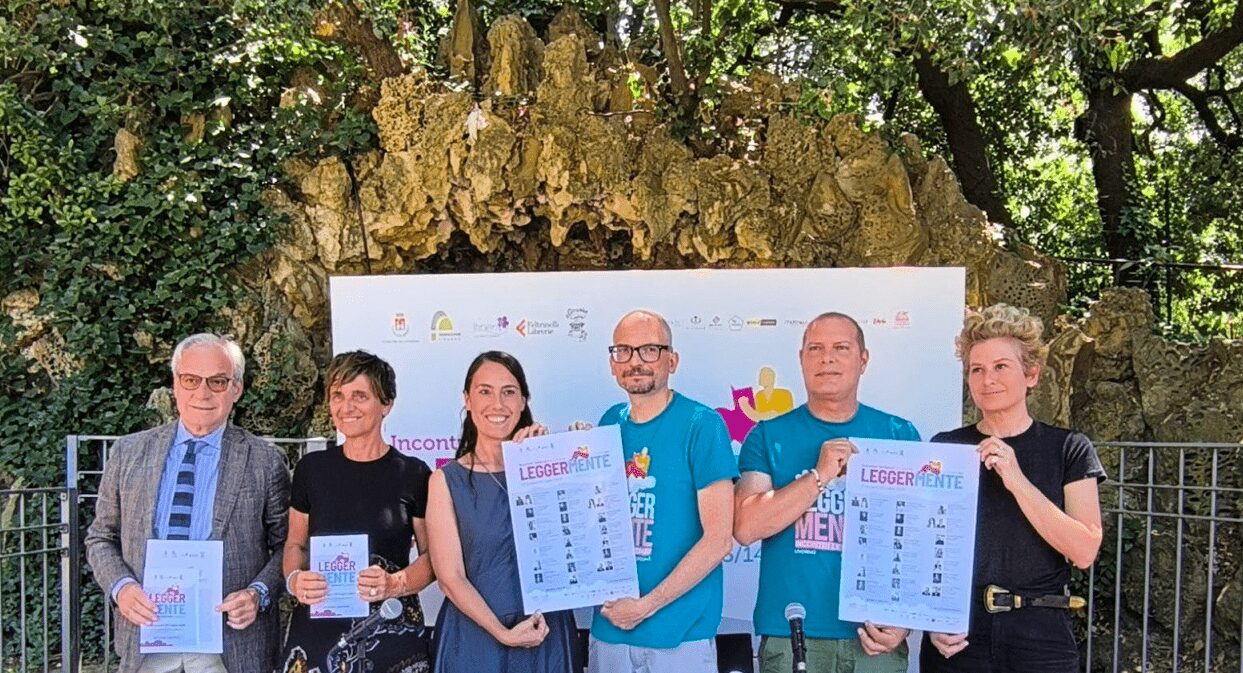 Nella foto: Luciano Barsotti, Daniela Vianelli, Cecilia Caleo, Andrea Berti, Filippo Brandolini, Angela Rafanelli