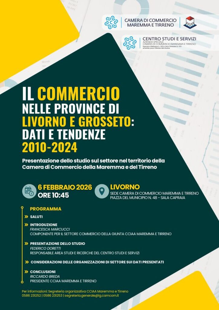 Il Commercio nelle province di Livorno e Grosseto