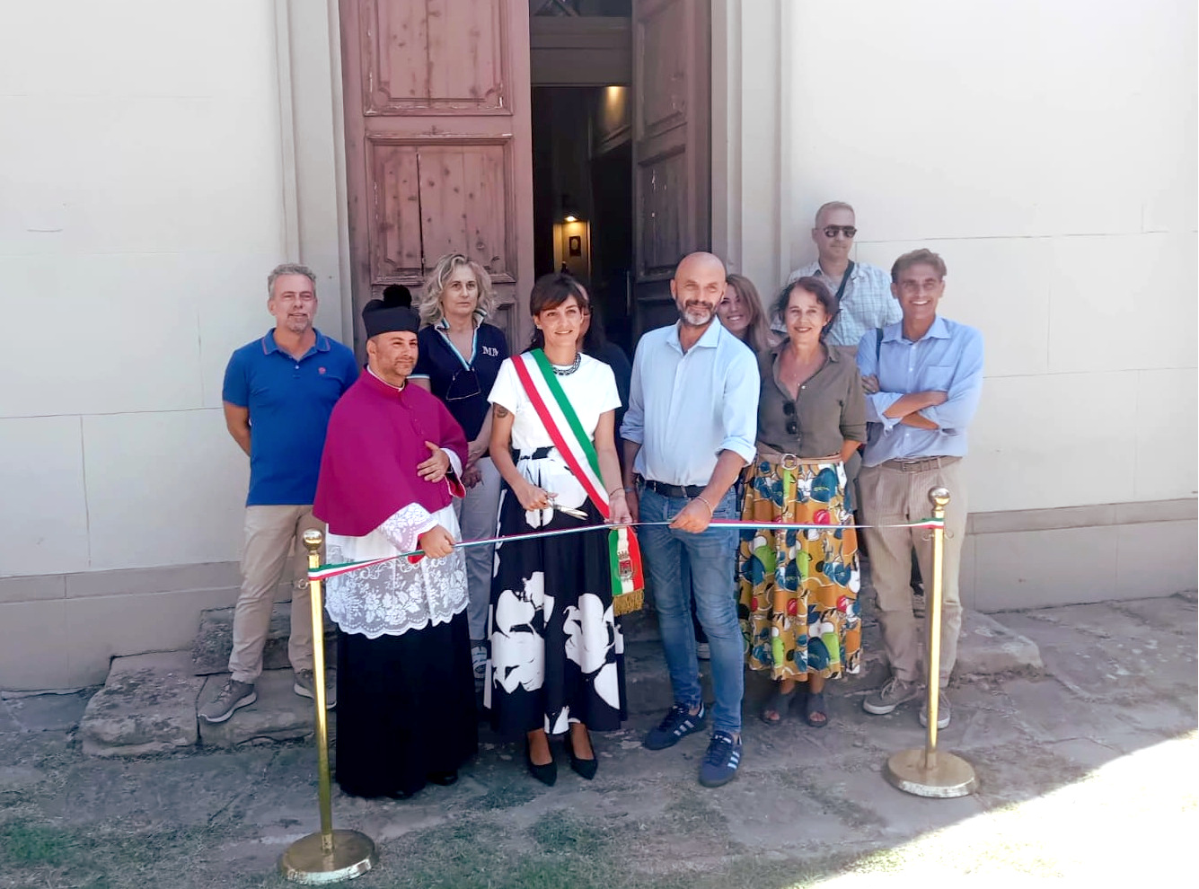 Chiesa di San Tobia al Cimitero La Cigna di Livorno dopo i lavori di restauro