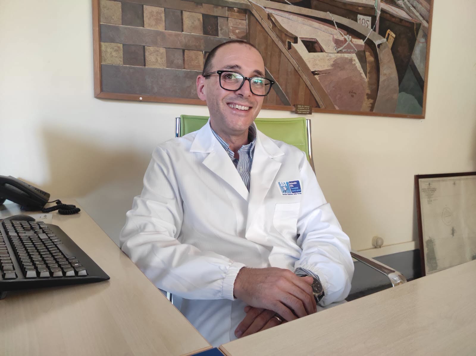 Spartaco Mencaroni, nuovo direttore dell'ospedale di Livorno