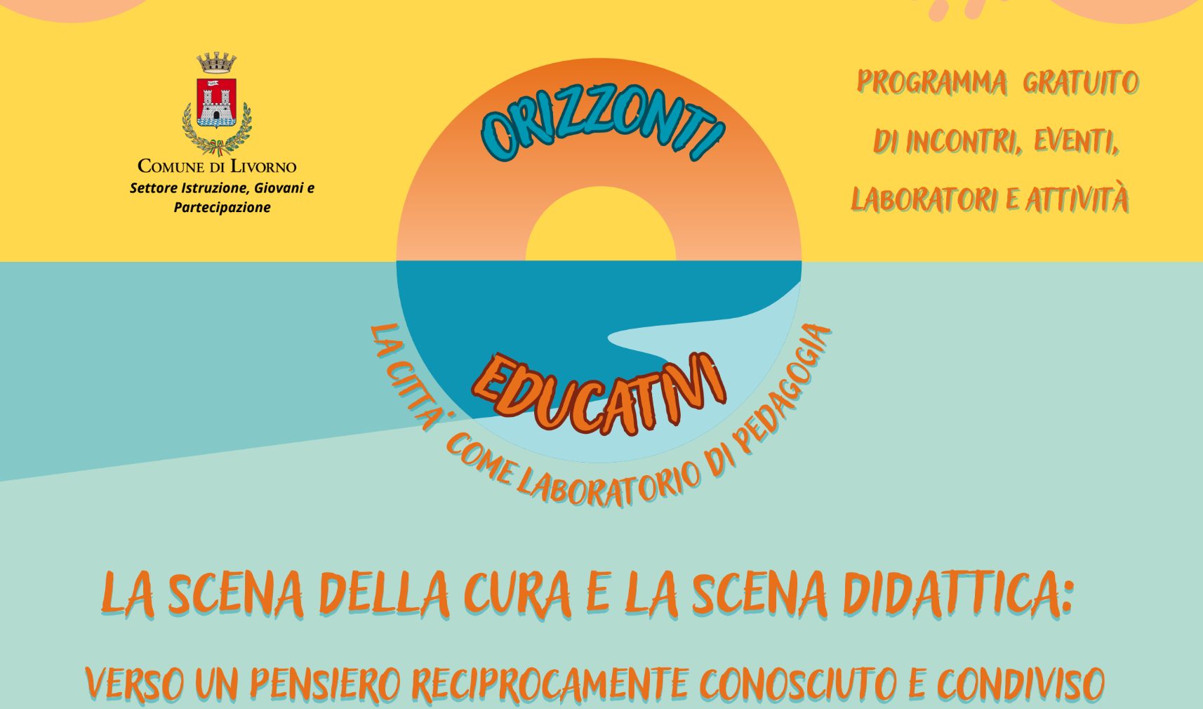 Incontro Orizzonti educativi sui Bisogni Educativi Speciali al Cinema 4 Mori di Livorno