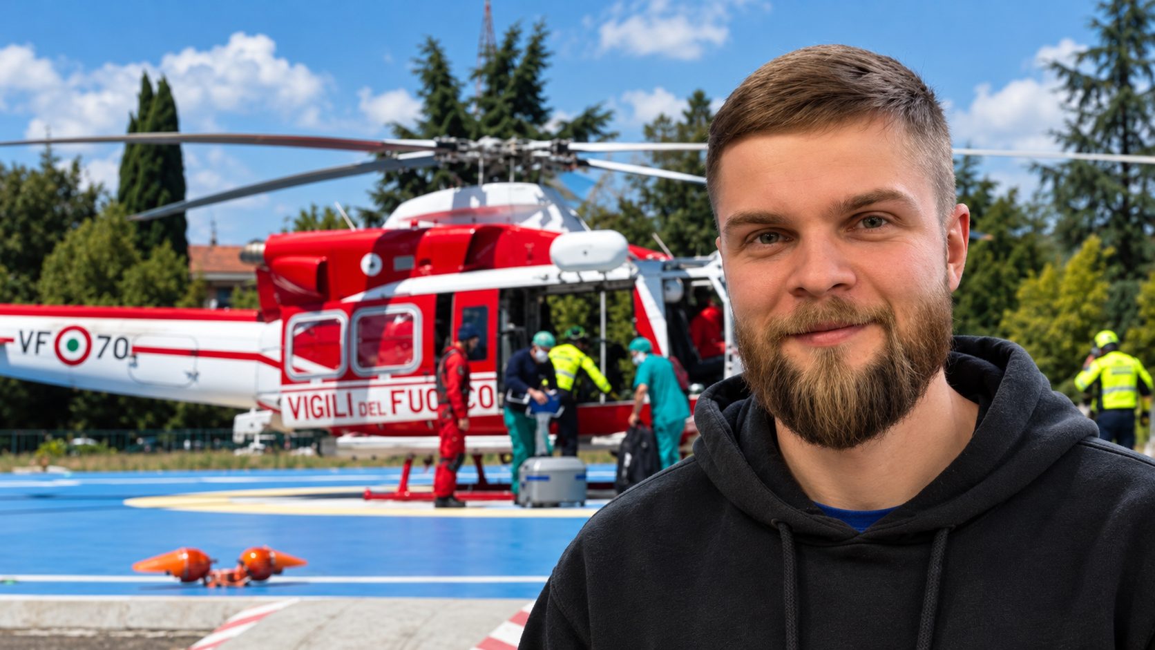 Immagine generica di un tratto di costa toscana o del mare, che evoca il luogo del ritrovamento del corpo.